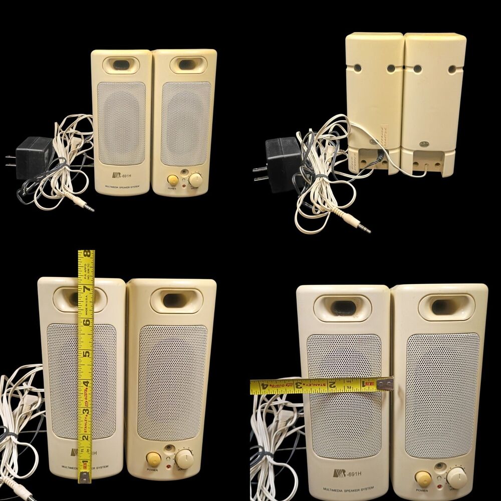 Vintage Midiland MLi 691H Hi-Fi  Computer Speakers